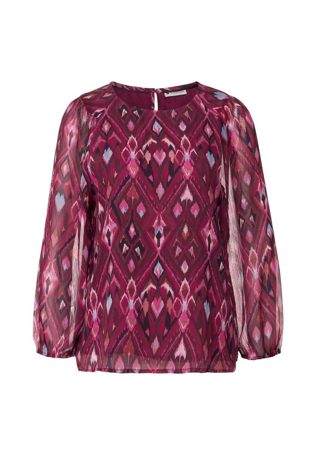 

Блузка с длинными рукавами Street One, цвет Tamed Berry