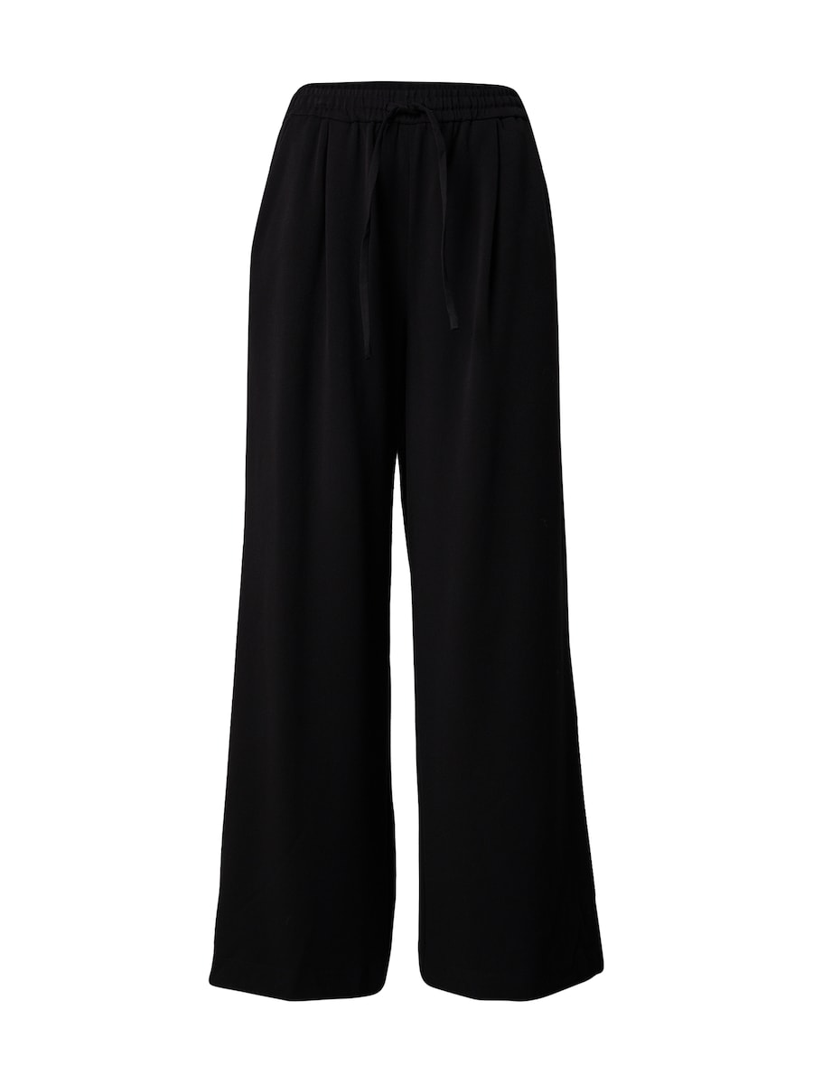 

Широкие брюки со складками спереди MSCH COPENHAGEN Jalen Henrika, черный