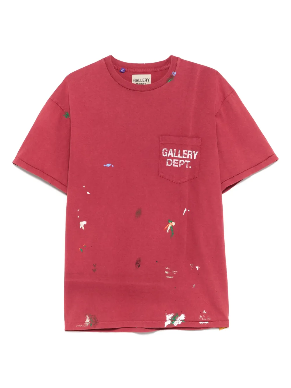 

Футболка с логотипом GALLERY DEPT., красный