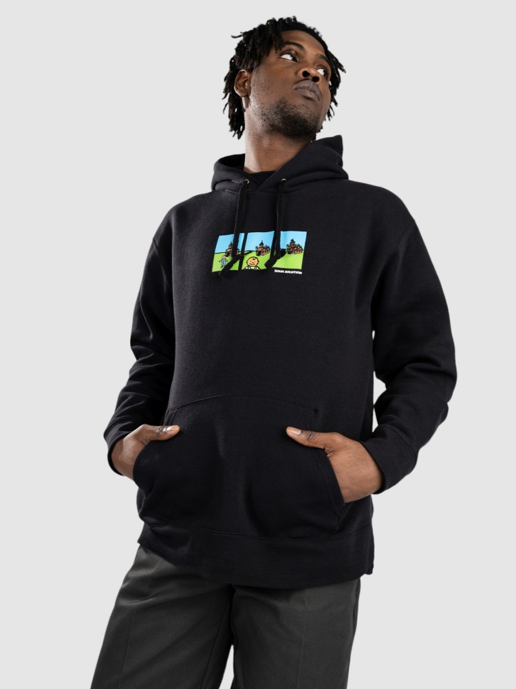 

Худи Sour Solution Burn Hoodie, black