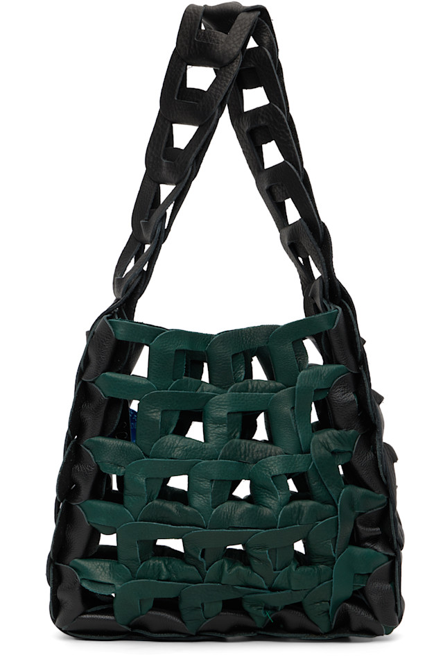 

Sc103 Сумка-Шоппер Black & Green Links