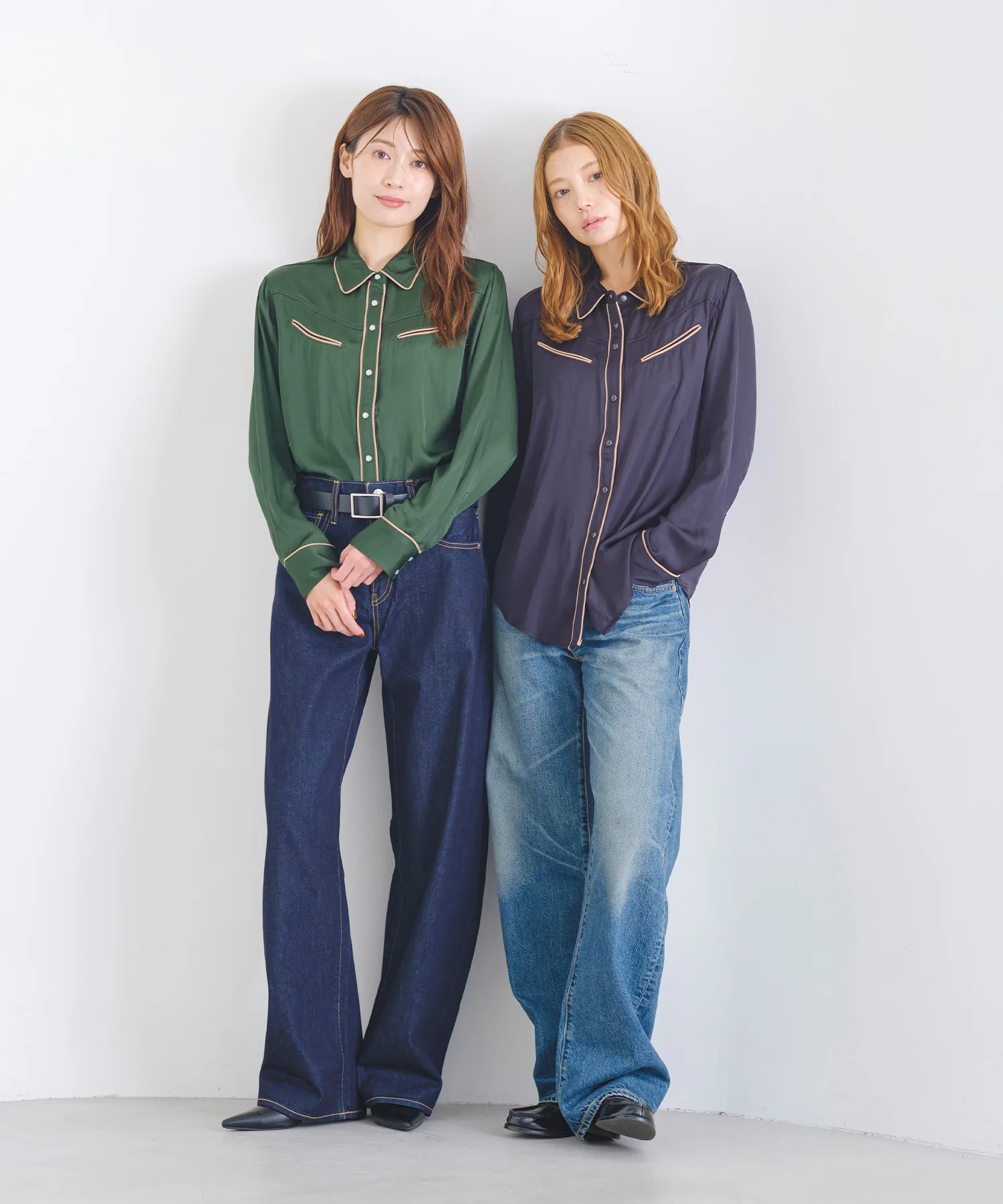 Женская рубашка Bradie Archival Levi's с длинными рукавами зелёная — фото 4
