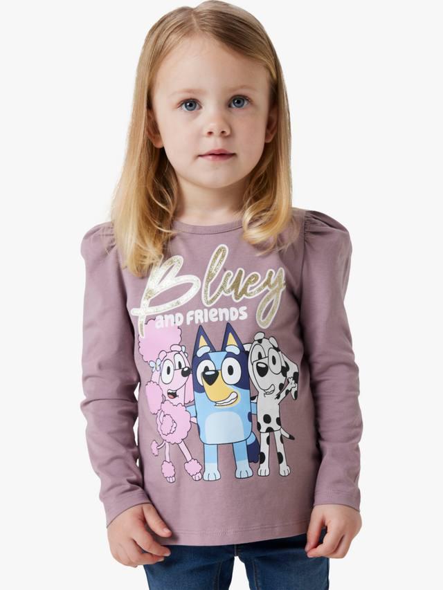 

Детская футболка с длинными рукавами Bluey NAME IT, Toadstool