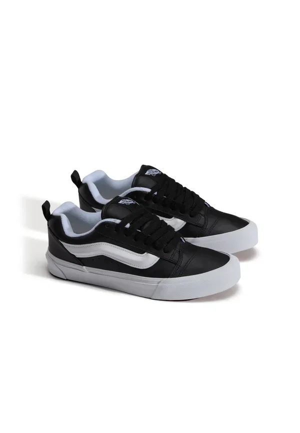 Кеды Knu Skool Vans, искусственная кожа черный/белый — фото 2