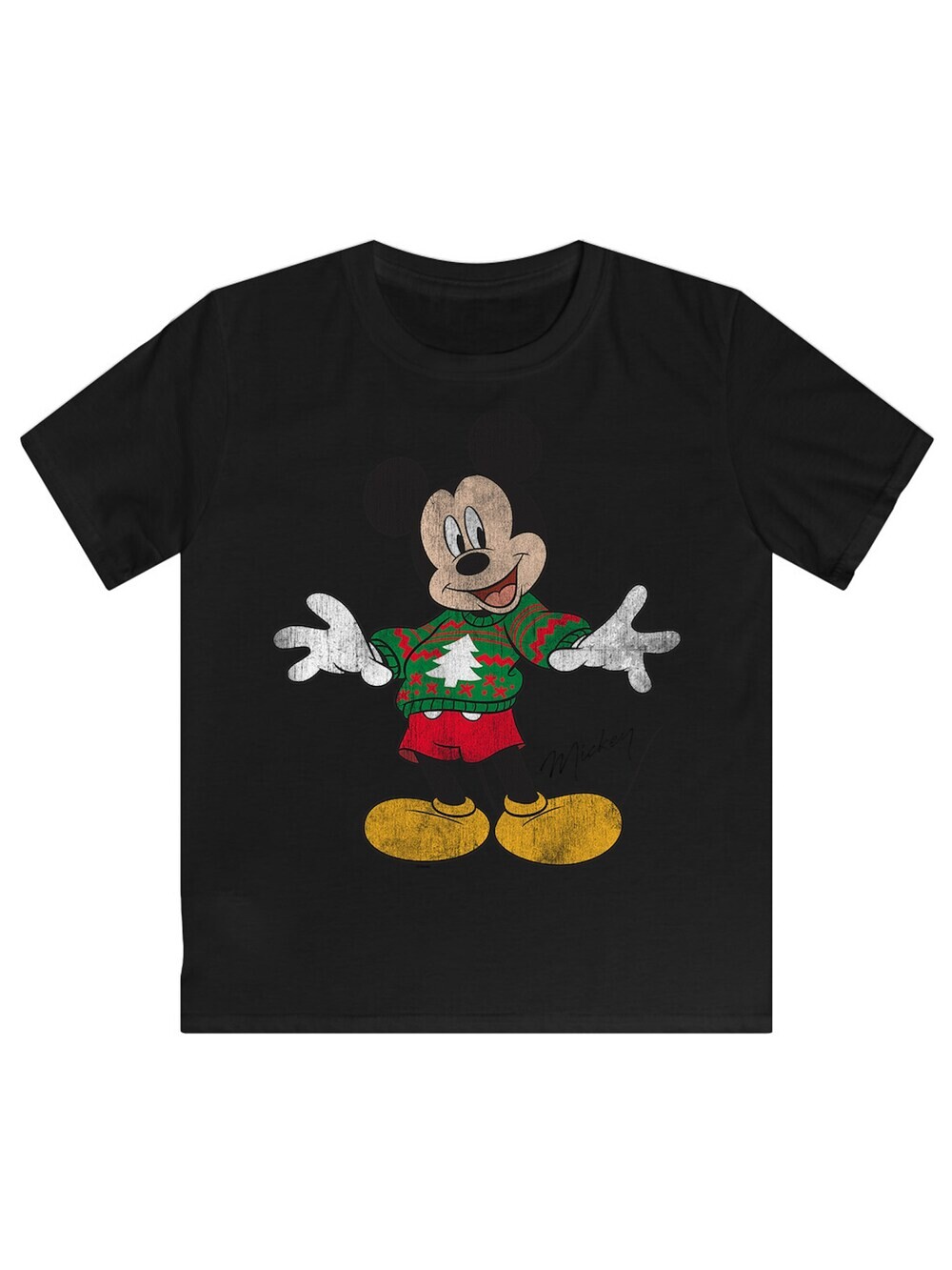 

Футболка F4Nt4Stic Disney Micky Maus Weihnachten, черный