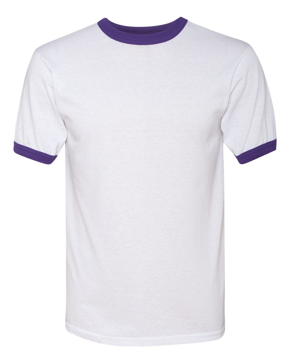 

Футболка Ringer 50/50 Augusta Sportswear, белый/фиолетовый