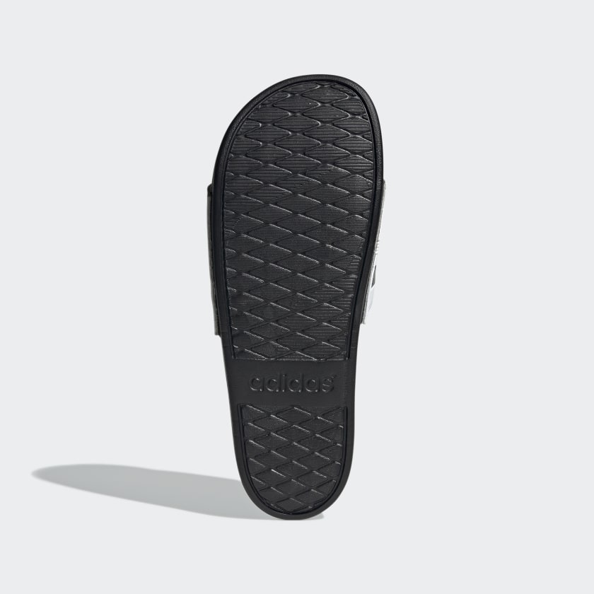 Мужские шлепанцы Adidas Adilette Comfort, белый/черный — фото 3