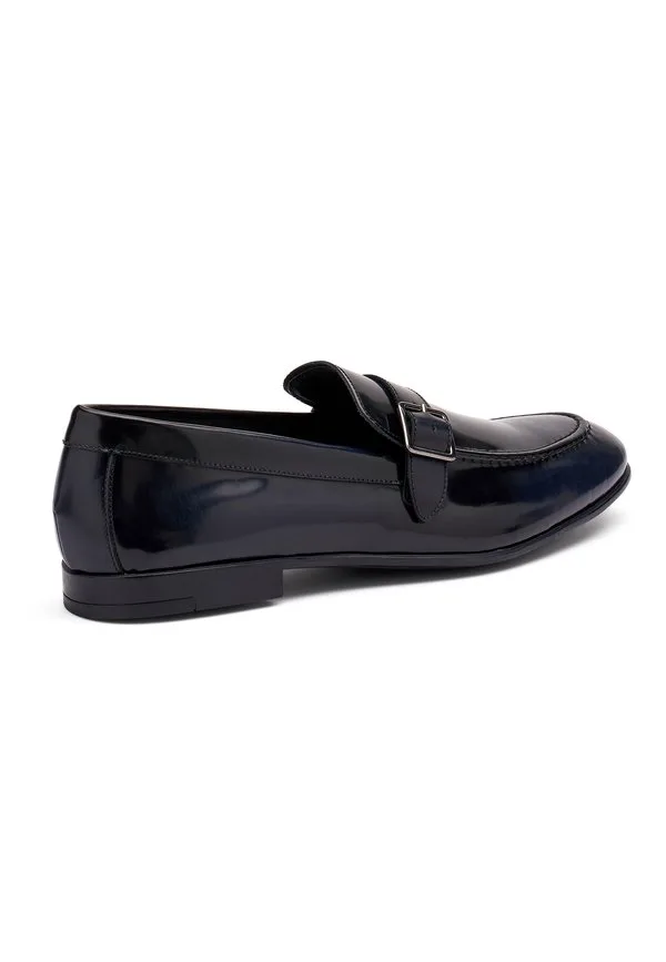 Элегантные лоферы с пряжкой, элегантные мокасины Frau Shoes, Royal Blue — фото 4