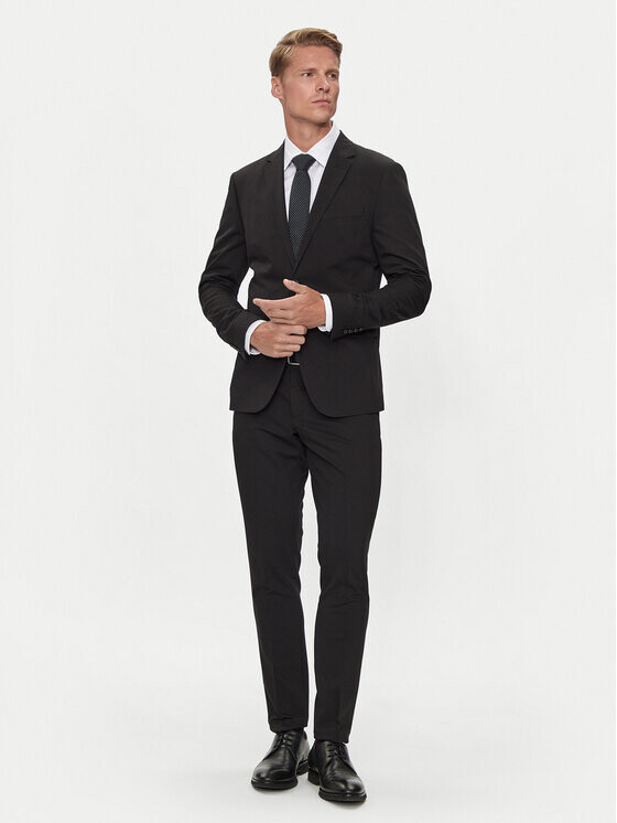 

Полный костюм slim fit Lindbergh, черный