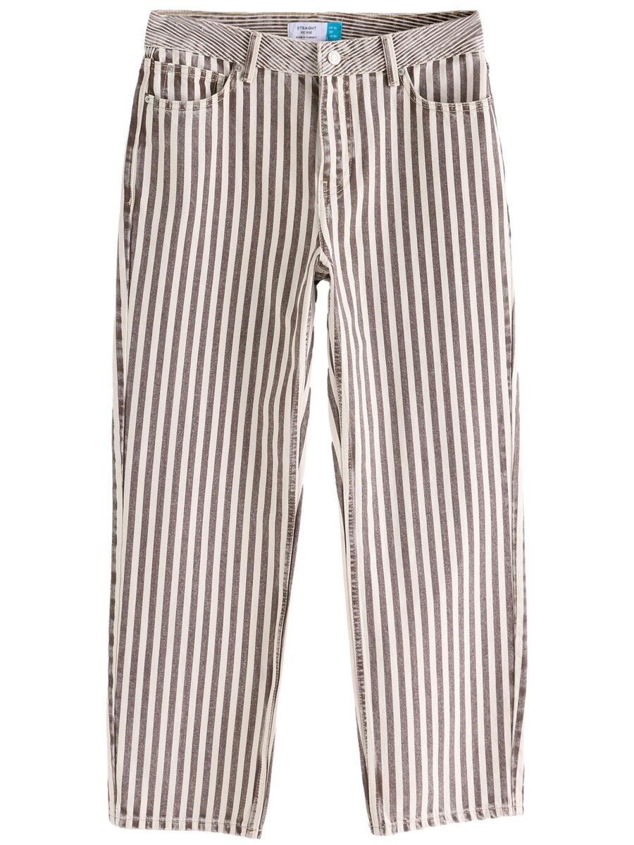 

Джинсы regular Next, цвет Chocolate/Off white
