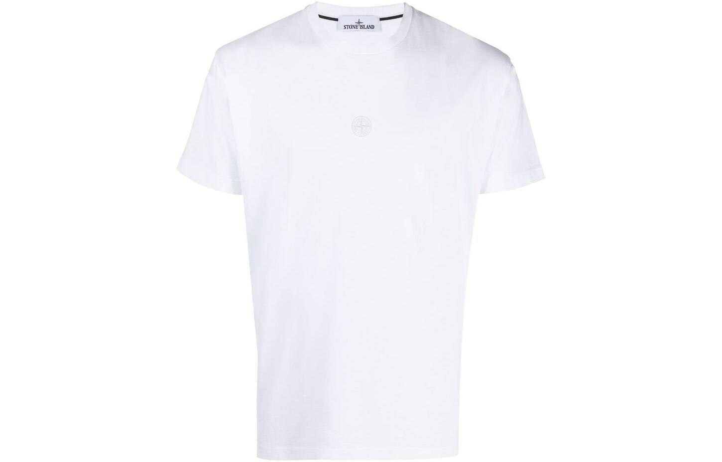 

Футболка мужская белая Stone Island, белый