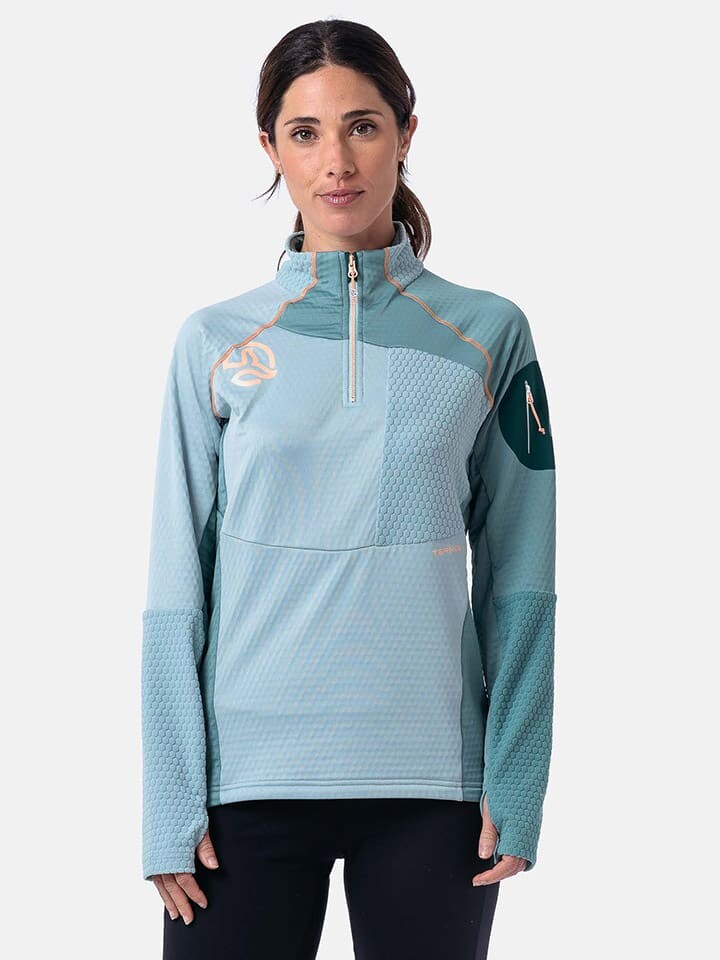 

Флисовый свитер TERNUA Fleecepullover Ragger, светло-синий