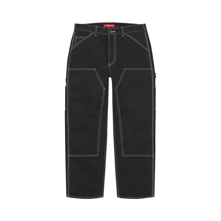 

Брюки Supreme Double Knee Canvas Painter Pant, Black