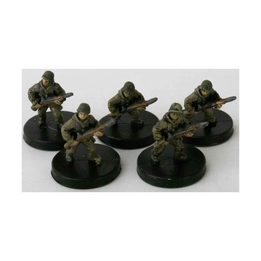 

Панцергренадер (С) x5, Axis & Allies - Collectible Miniatures Game - Set #2 Singles