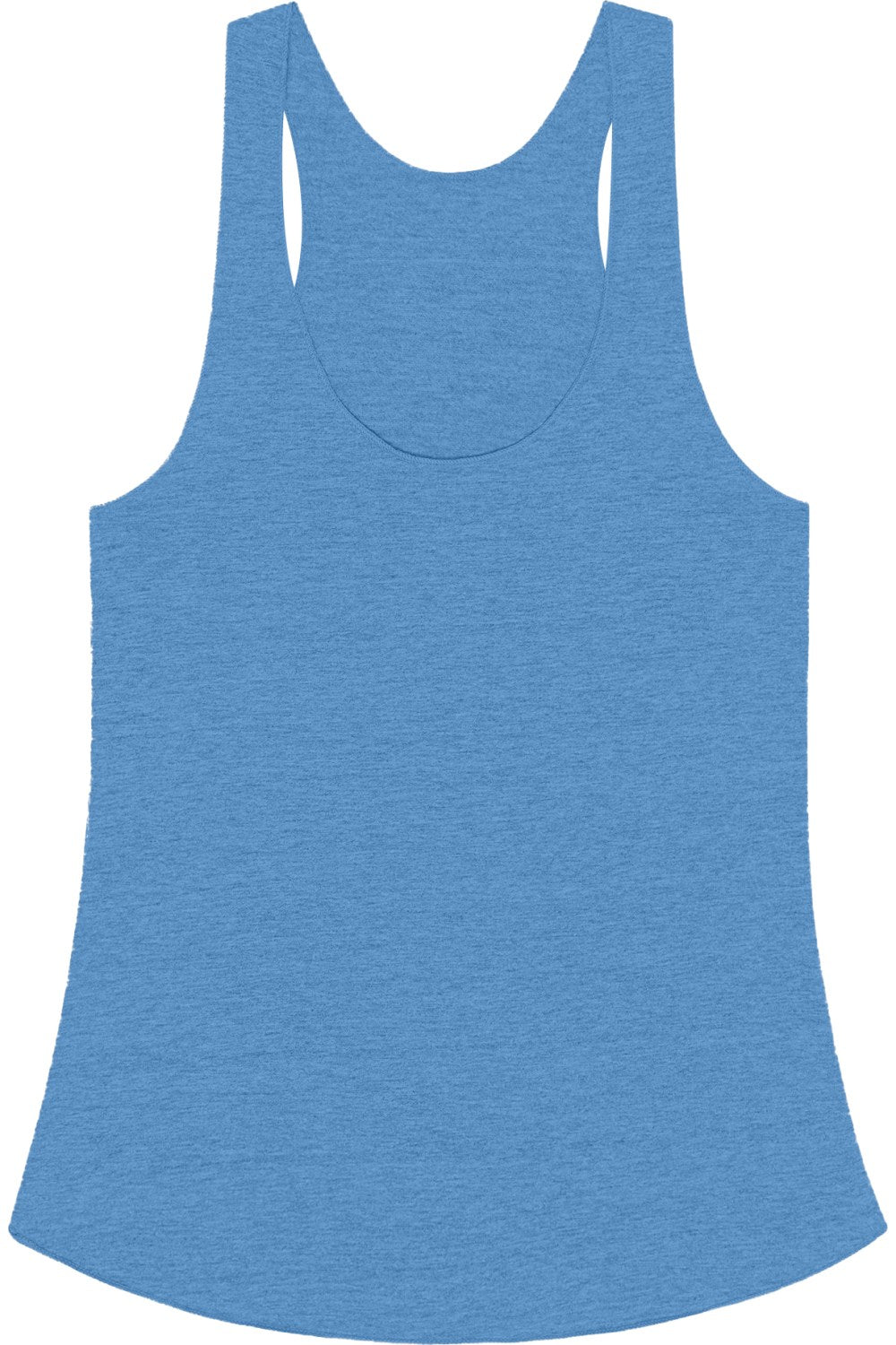

Женская майка-борцовка Triblend от Los Angeles Apparel USA-Made, цвет athletic blue