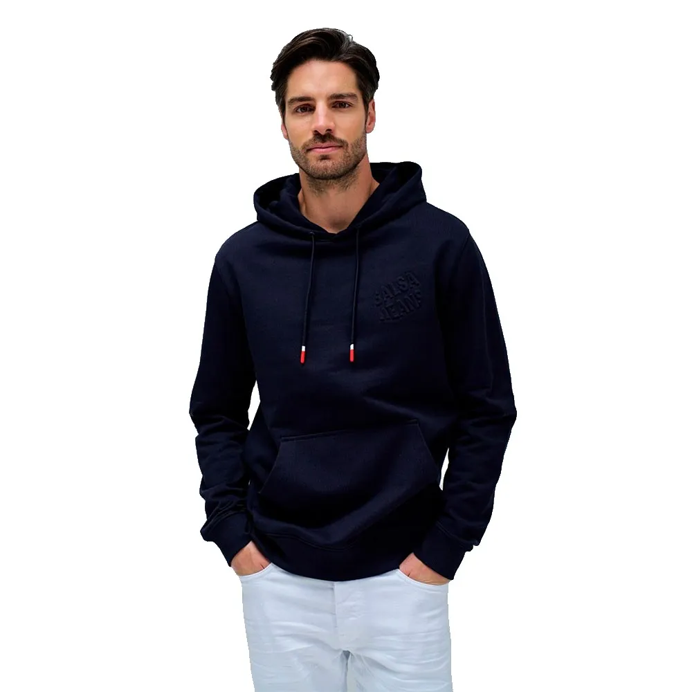 

Свитер Salsa Jeans French Terry Regular Fit hoodie, синий