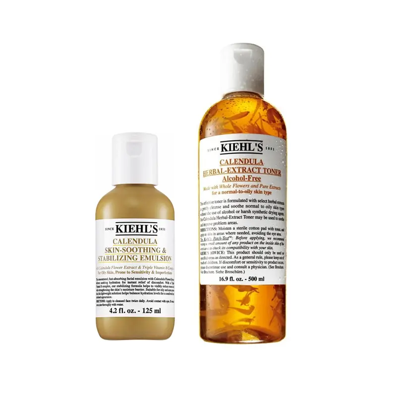 

Наборы для ухода за кожей Unisex Kiehl's, золотой Bowl Lotion 125ml+золотой Bowl Water 500ml