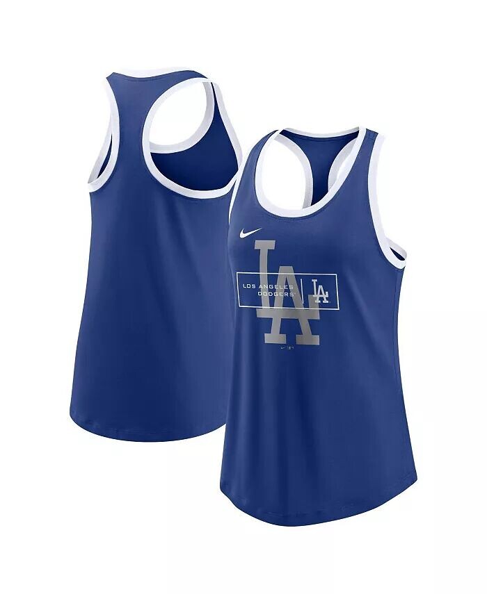 

Женская майка Royal Los Angeles Dodgers X-Ray Racerback Performance Nike