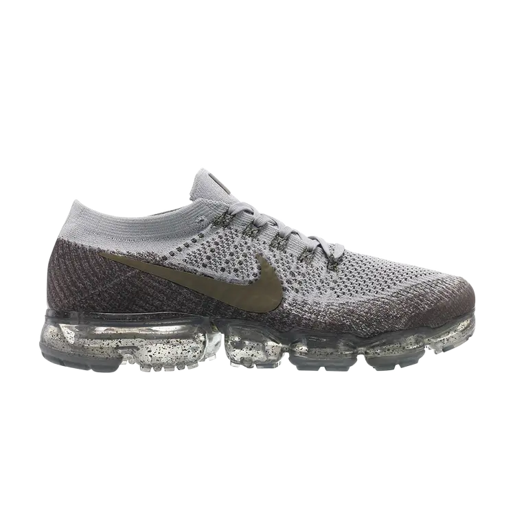 

Кроссовки NikeLab Air VaporMax 'Grey Olive', серый