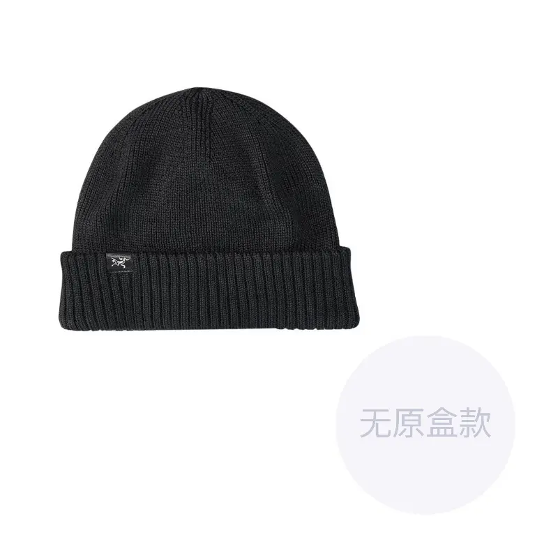 

Arcteryx Шерстяная, полиэстеровая шапка-бини, унисекс, черный/коричневый/синий