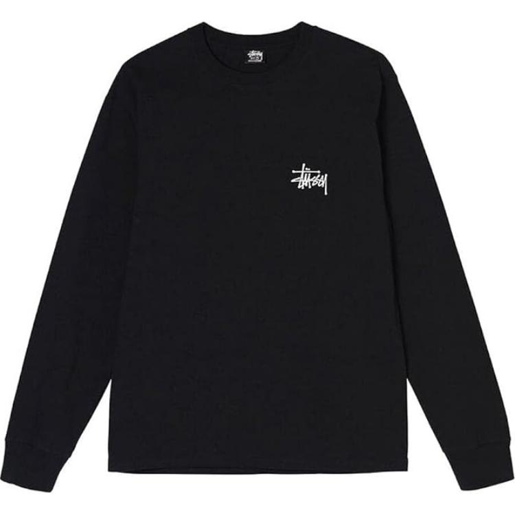 Базовый лонгслив Stussy, Морской синий — фото 4