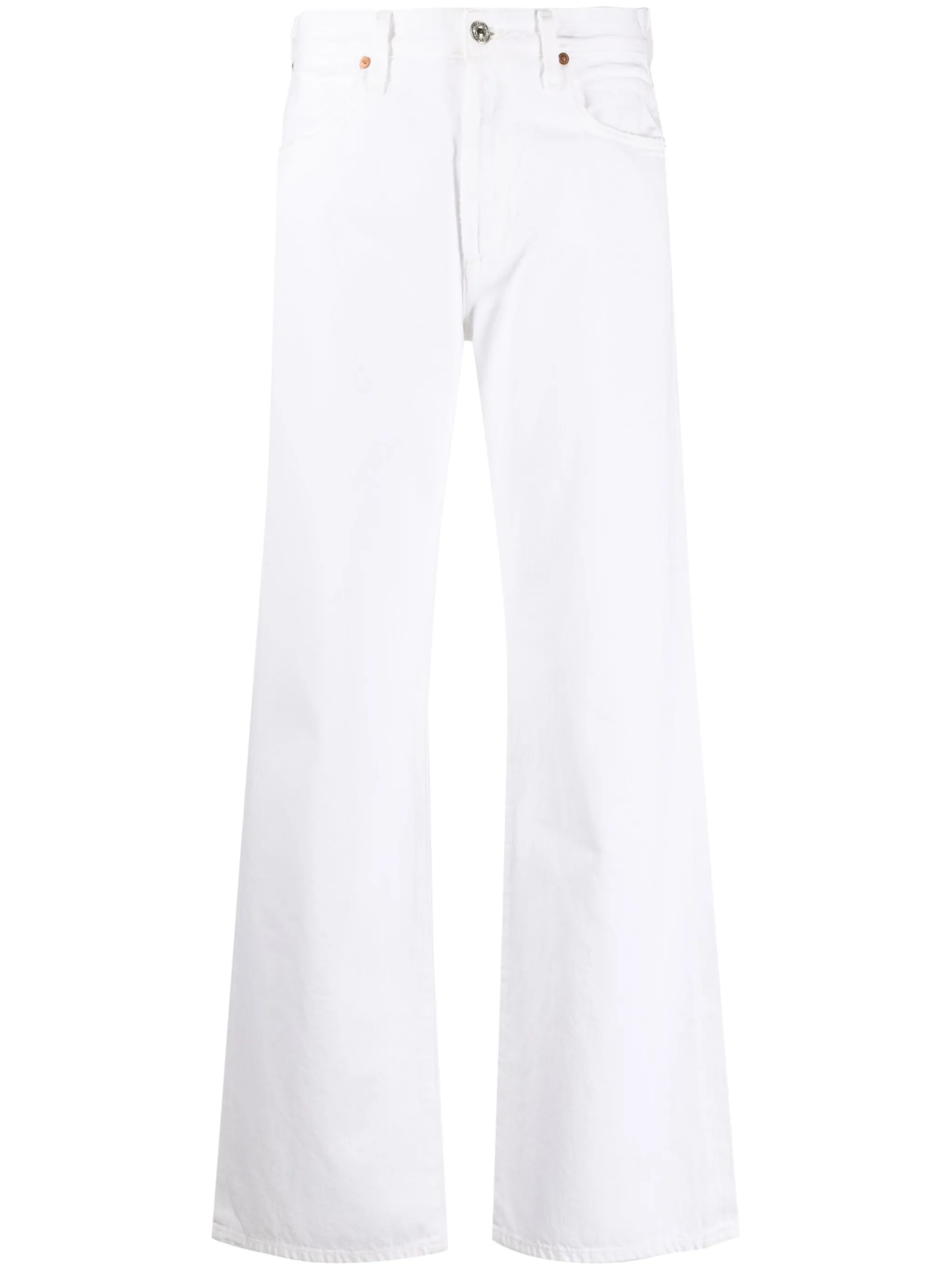 

Широкие джинсы Annina с завышенной талией Citizens Of Humanity, белый