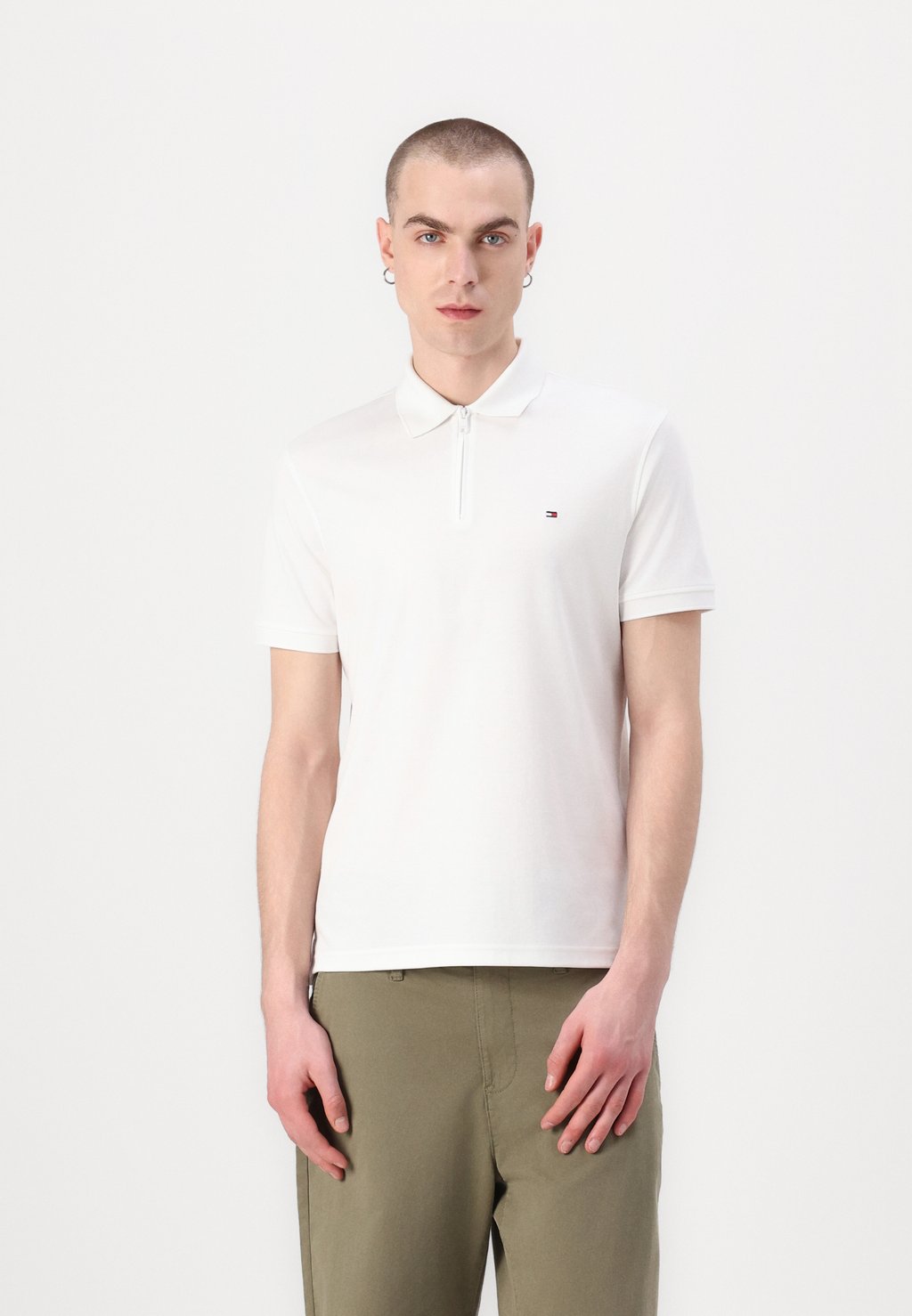 

Рубашка поло PERFORMANCE ZIP Tommy Hilfiger, белый