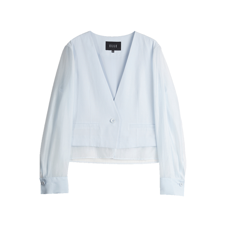 

ELLE Деловой костюм женский светло-голубой