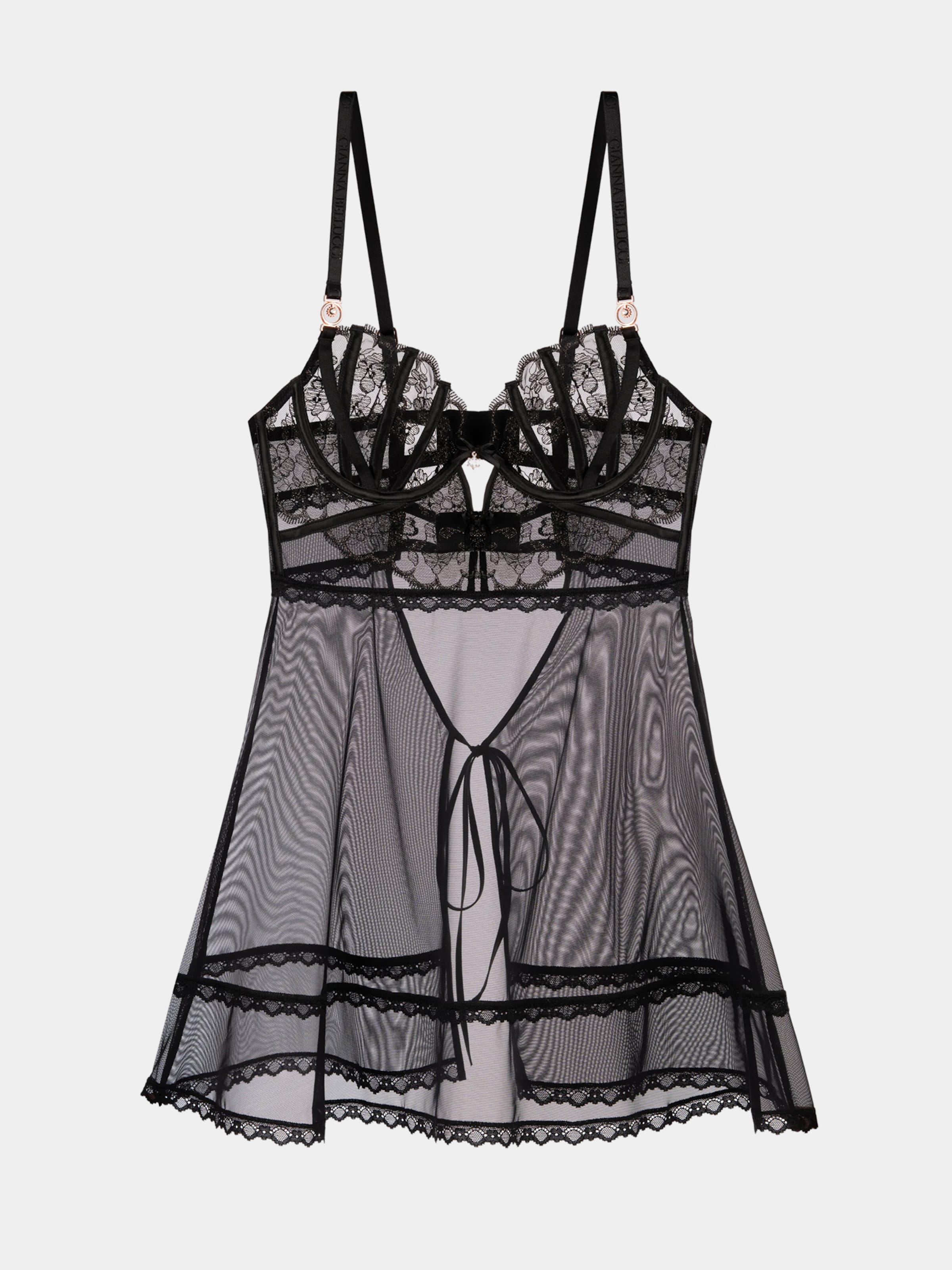 

Gianna Bellucci Нижнее белье 'Flavia' без ластовицы в черном цвете