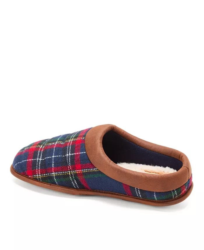 Мужские домашние тапочки Asher Marled Knit Clog Dearfoams, мультиколор — фото 2