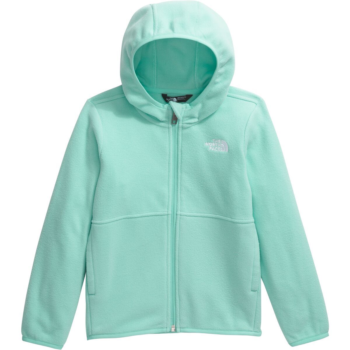 

Глухая флисовая толстовка с молнией - для малышей The North Face, цвет bright foam