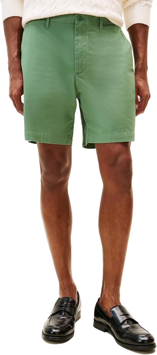 

Мужские шорты Tommy Hilfiger Regular Fit из хлопка Mercer длиной 7 дюймов, Dusty Meadow