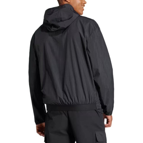 Толстовка city escape full zip hoodie asia sizing Adidas, черный — фото 3