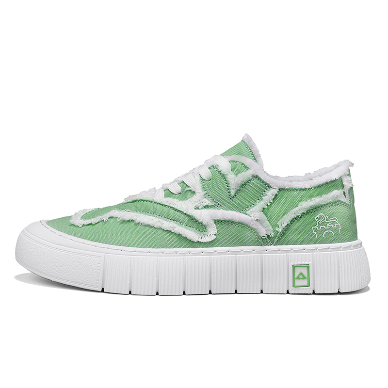 

CAMOSI Низкие скейтерские кроссовки мужские зеленые, цвет Green