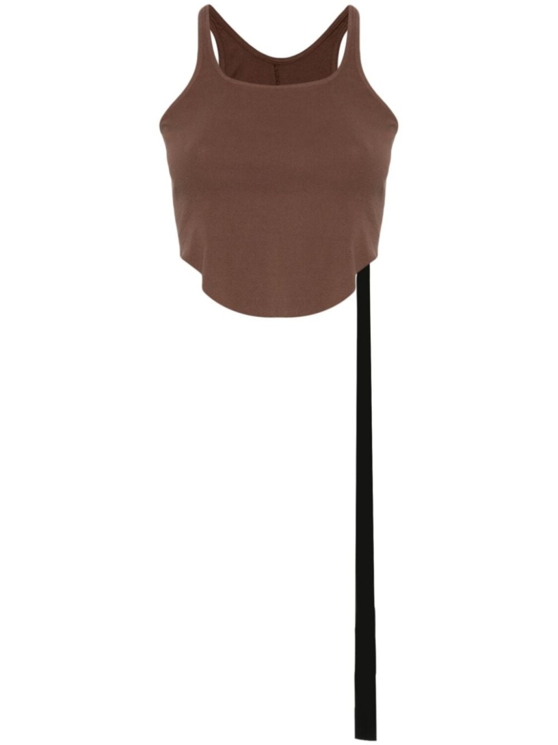 

Rick Owens DRKSHDW базовый укороченный топ-топ, коричневый