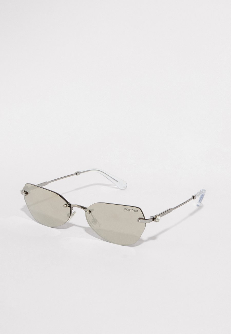

Солнцезащитные очки Swarovski Sunglasses, Gunmetal/Light Grey/Silver-Coloured/Gunmetal