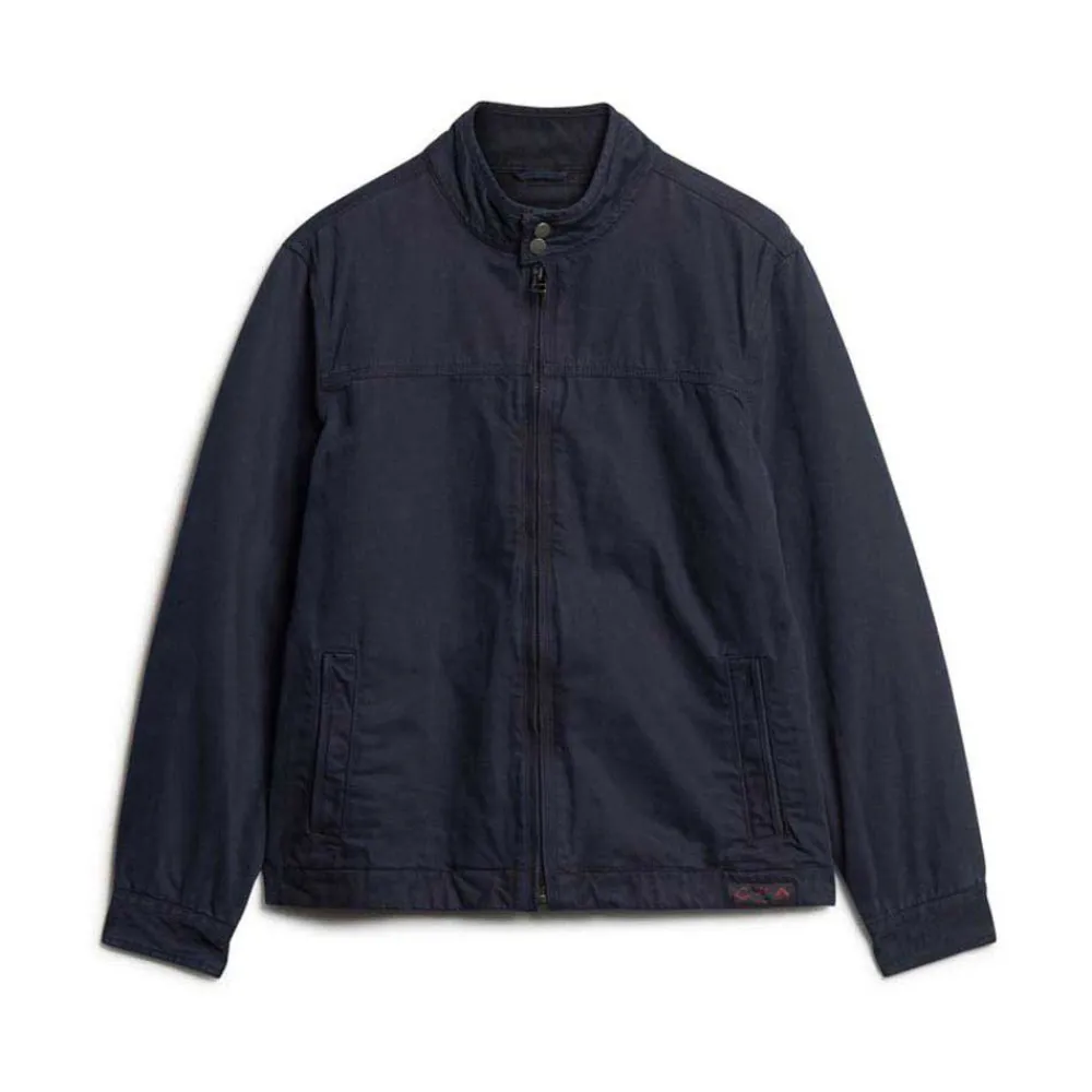 

Куртка Superdry Classic Harrington, синий