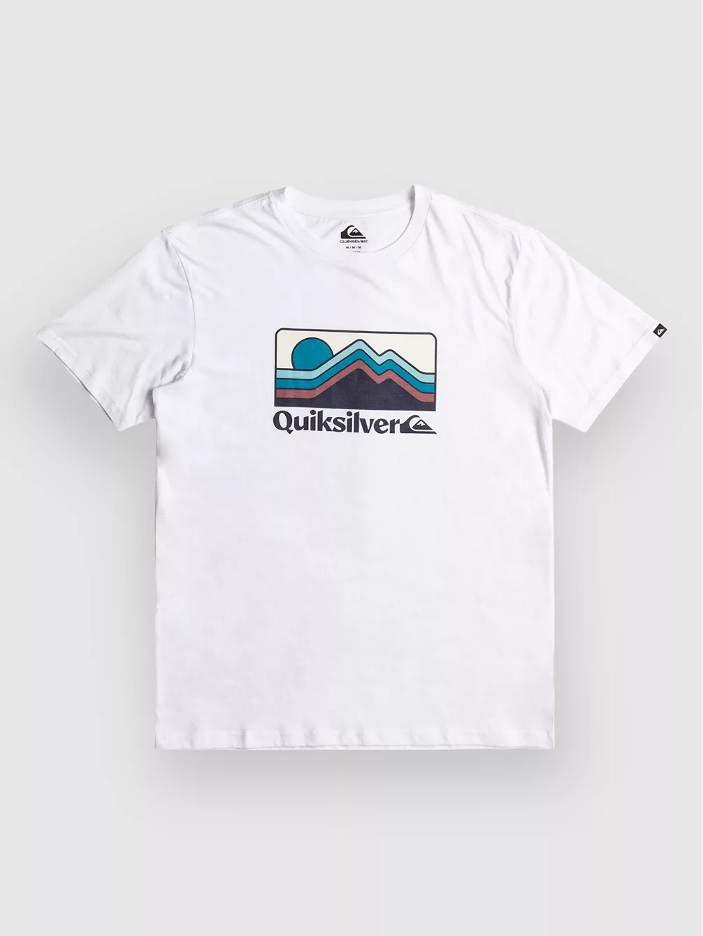 

Футболка «Градиентные горы» Quiksilver, белый