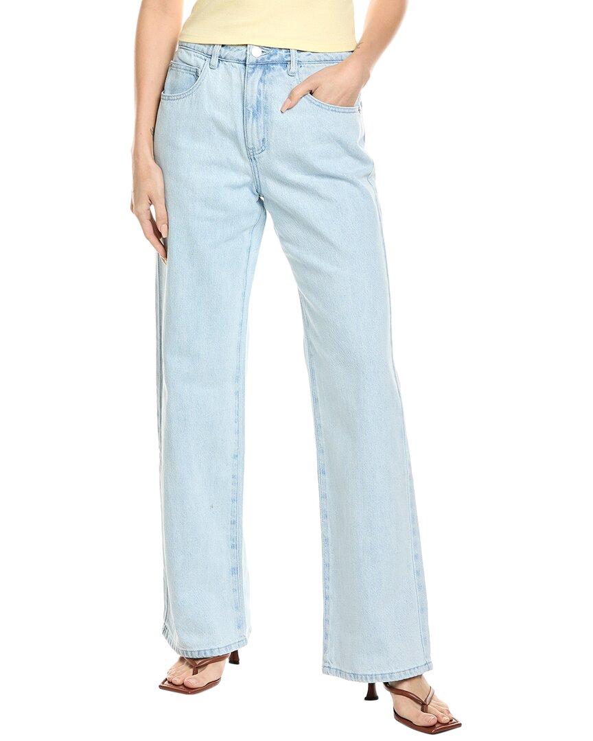 

WeWoreWhat Мешковатые джинсы прямого кроя средней посадки, синий