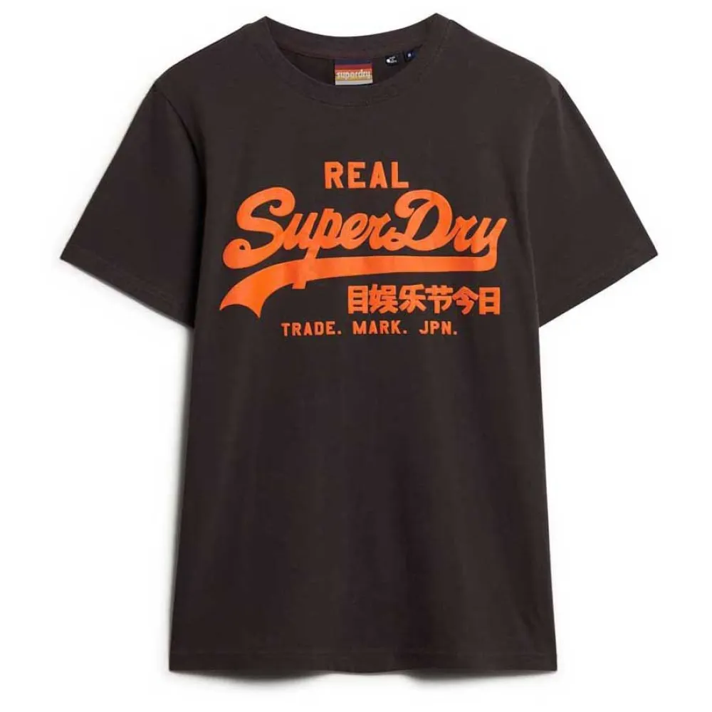 

Футболка Superdry Neon Vl Graphic, черный