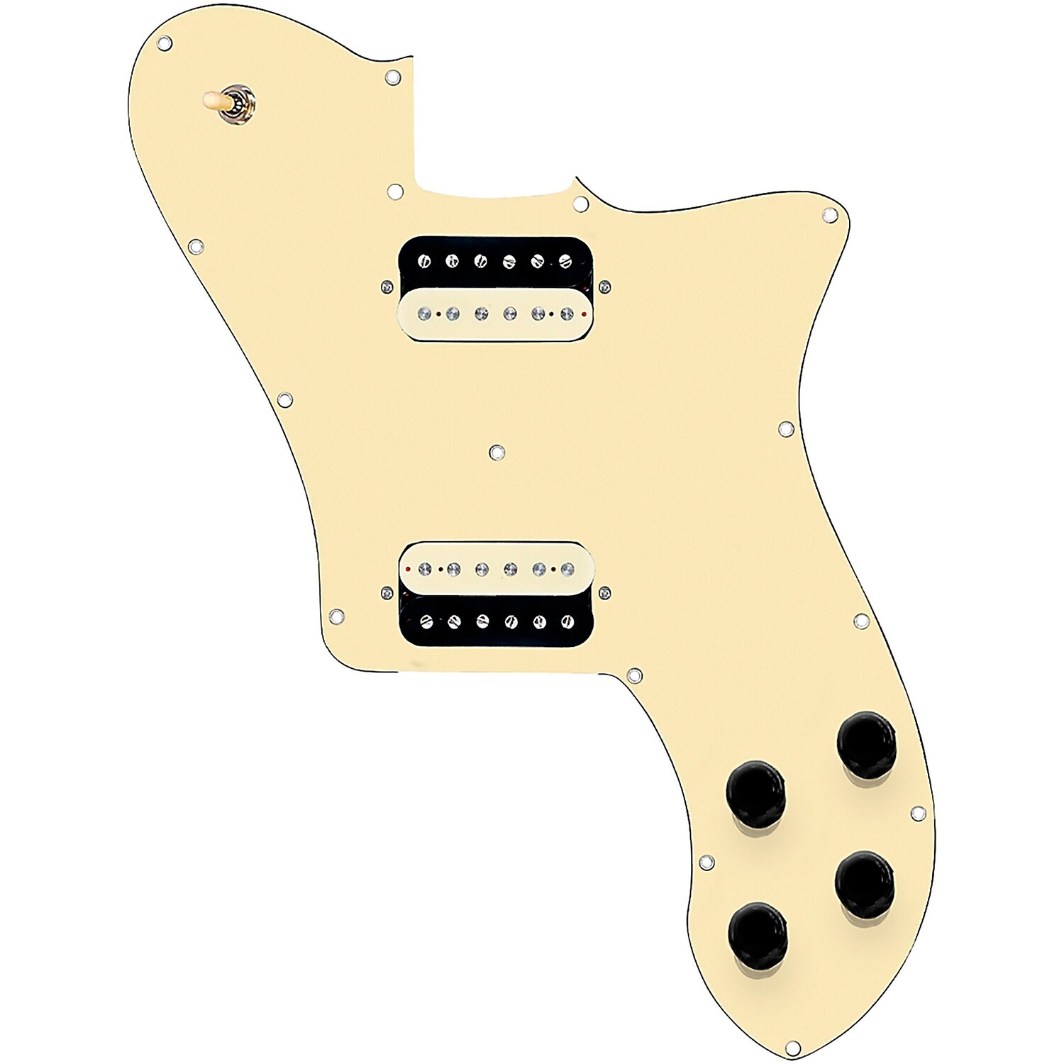 

Накладка 920d со специальной загрузкой для телекастера Deluxe Telecaster 72-го года с открытыми хамбакерами Roughnecks состаренного белого цвета 920d Custom