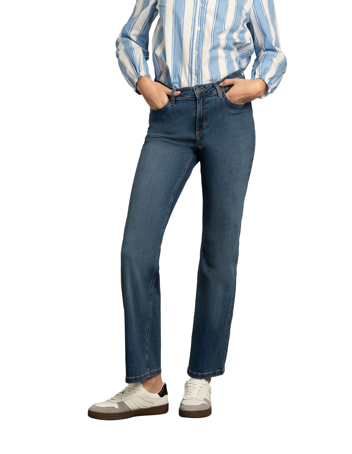 

Брюки More & More Jeans, цвет blue denim