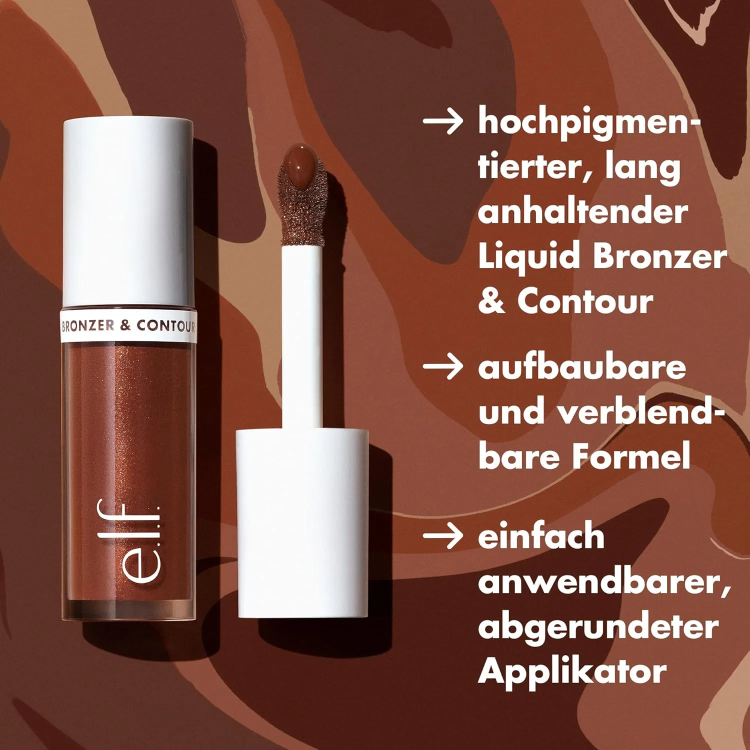 Жидкий бронзер и контур «Camo Liquid Bronzer & Contour» от e.l.f. E.L.F., 3 Light — фото 4