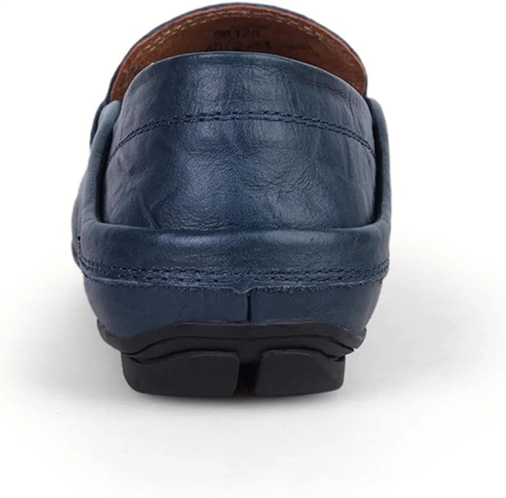 Лоферы кожаные Mens Shoe, коричневый — фото 2