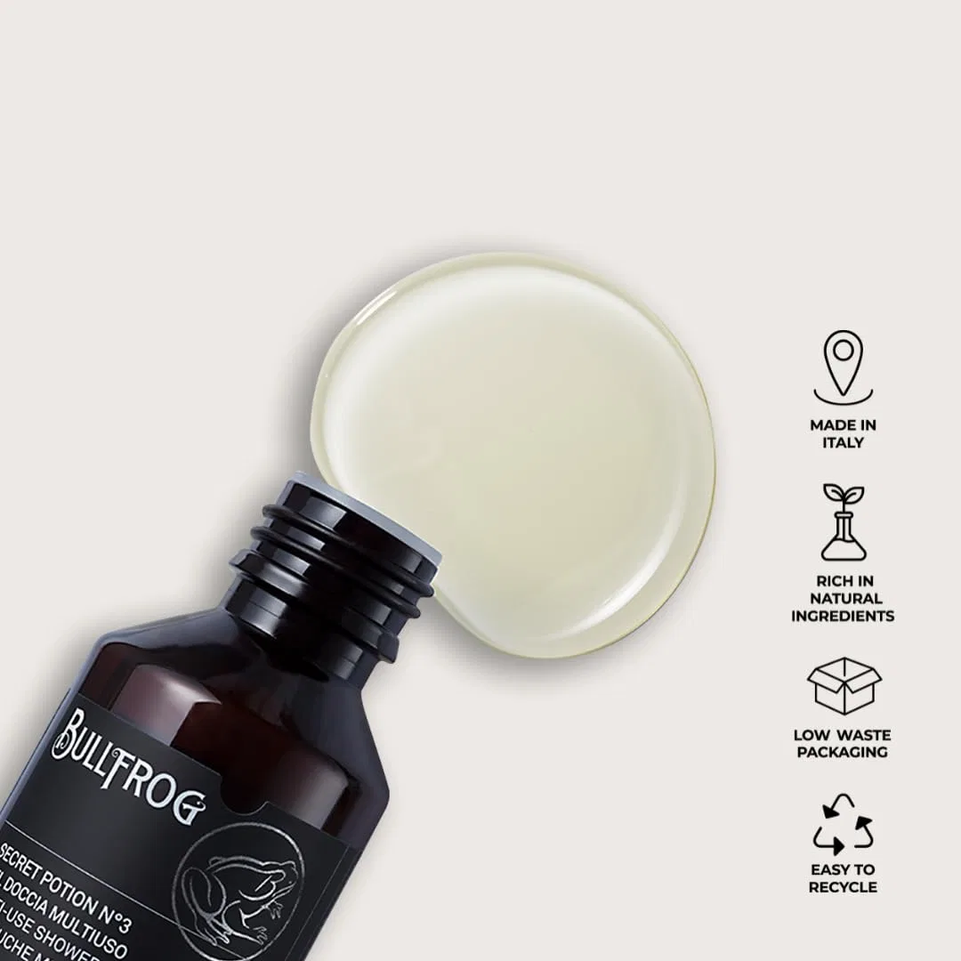 Мультифункциональный гель для душа «Secret Potion N.3» от Bullfrog, 250 мл Bullfrog — фото 2
