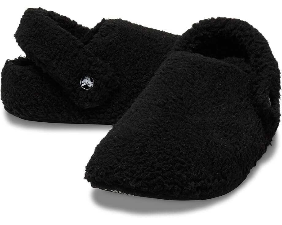 Шлепанцы Unisex Crocs Classic Cozzzy Slipper, черный