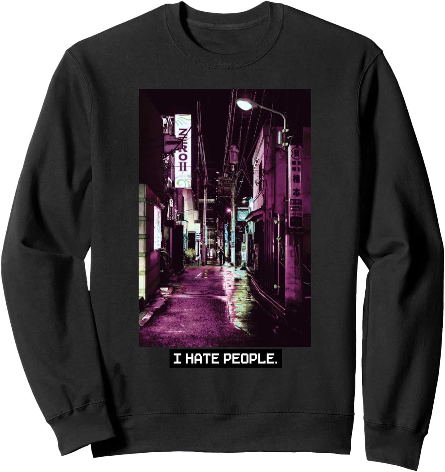 

Толстовка с надписью Я ненавижу людей в стиле Vapor Wave, черная Japan 90'S, Goth Gifts, Черный, Толстовка с надписью Я ненавижу людей в стиле Vapor Wave, черная Japan 90'S, Goth Gifts