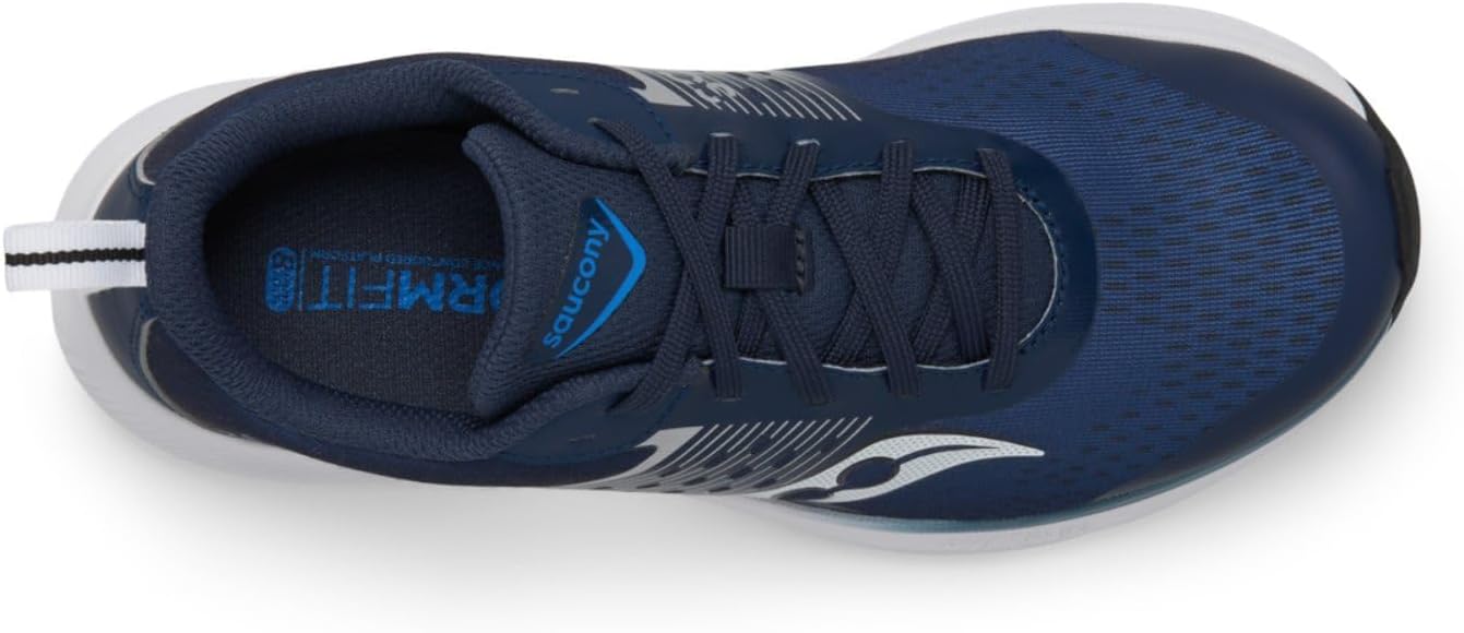 Детские кроссовки Saucony Unisex-Child Ride Kidz, темно-синий — фото 2