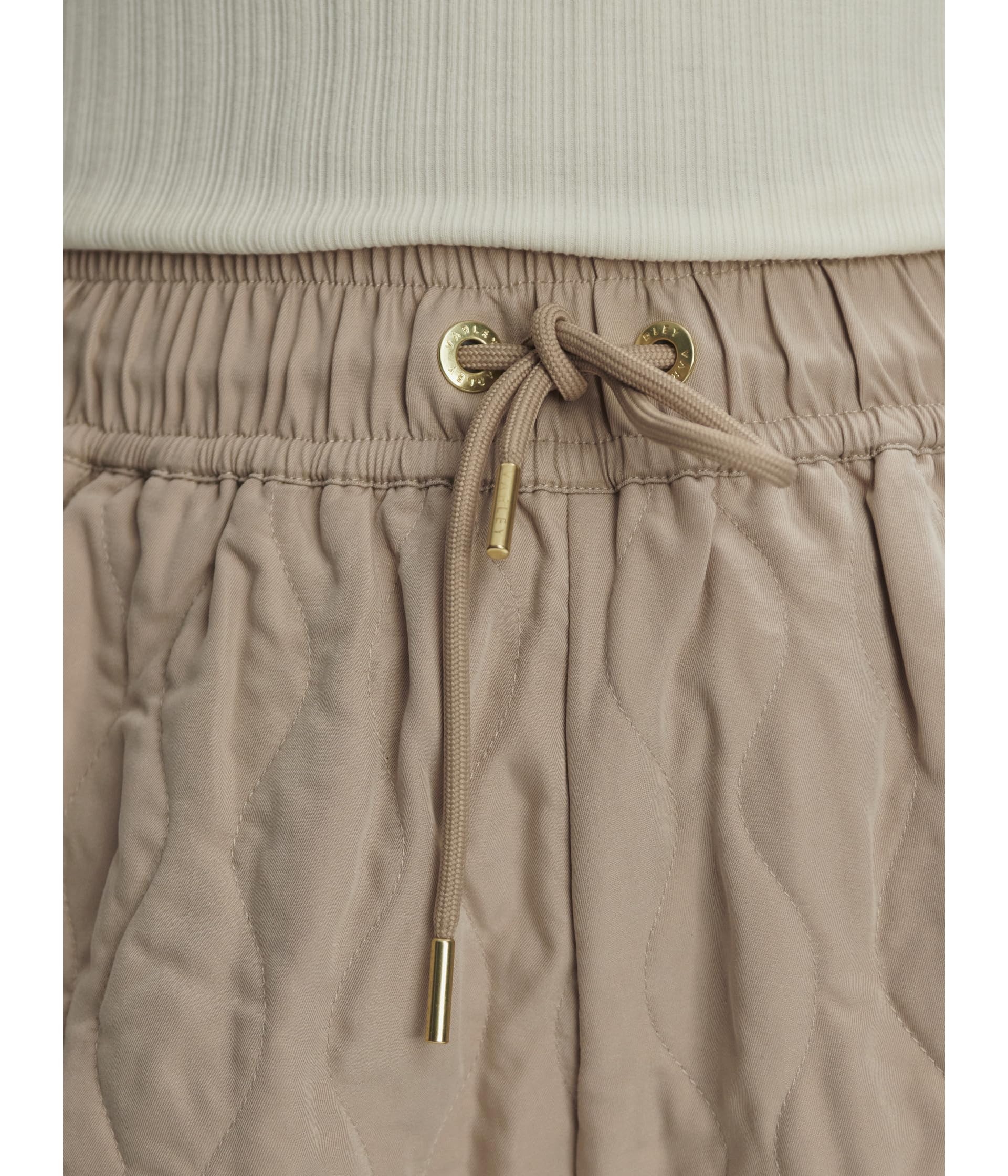 Сандалии Varley Catrine Quilted Shorts, цвет Light Taupe — фото 3