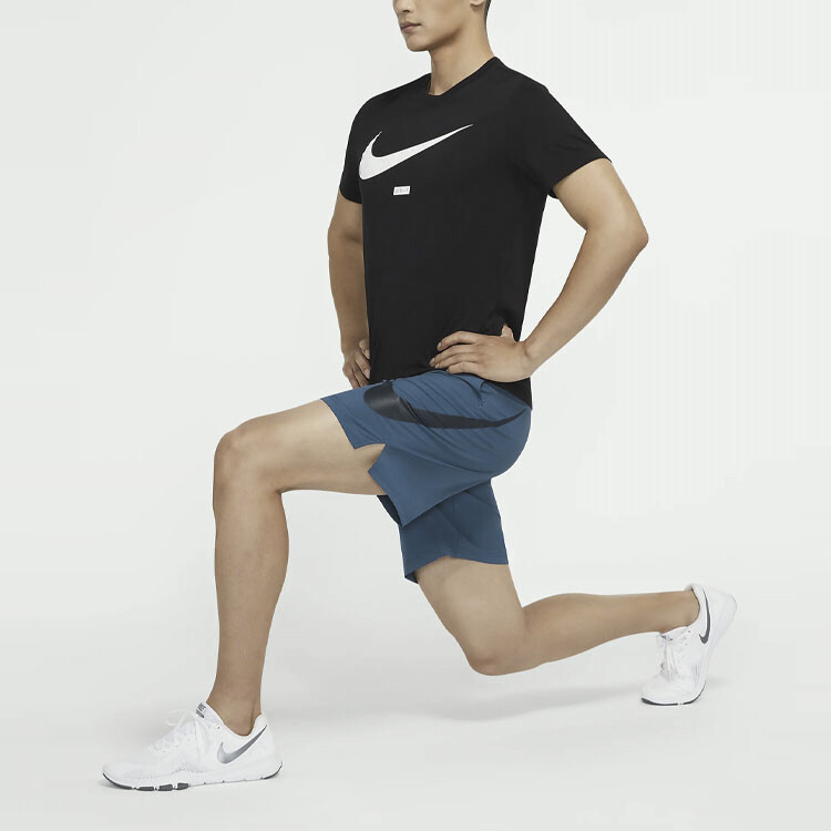 Повседневные шорты для мужчин Nike, синий — фото 3